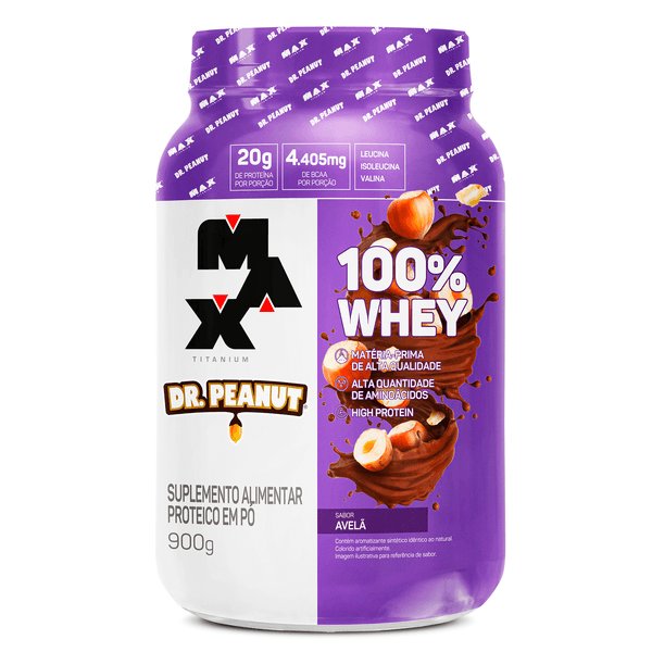 100% Whey Protein Dr. Peanut Pote 900g
