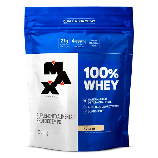 100% Whey Refil 900G