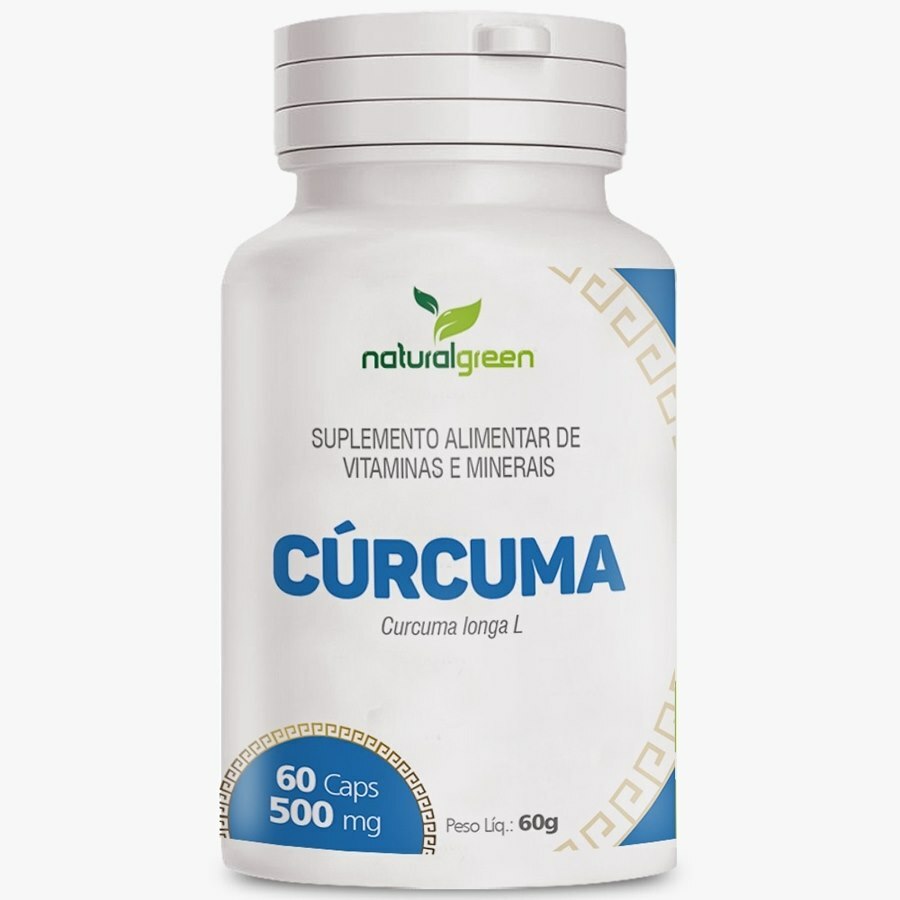 Cúrcuma 500mg 60 Caps