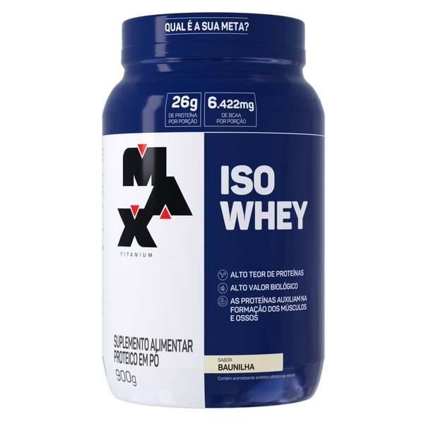 Whey Protein Isolado Whey Isolado 900g