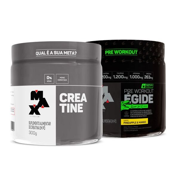 Kit Creatina 300g + Pré-Treino Advanced 300g