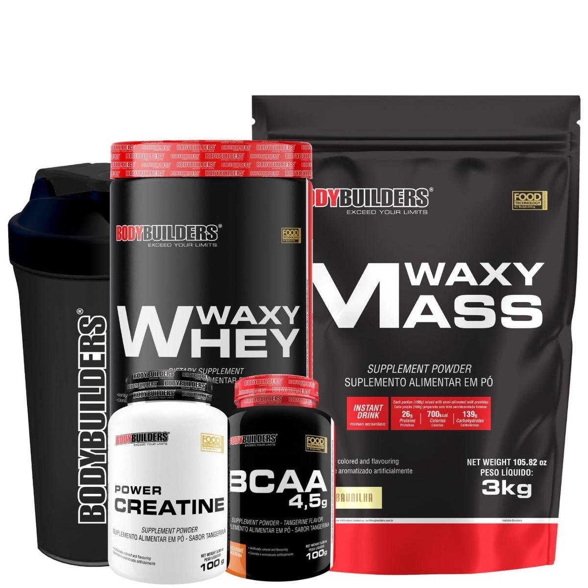 Kit Whey 2Kg + Creatina 500g