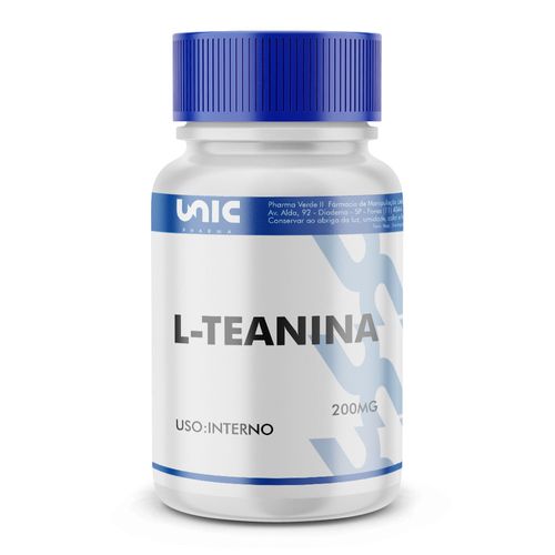 L-Teanina 200mg 60 Caps