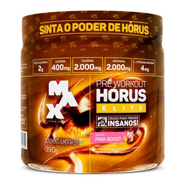Pré-Treino Elite 390g 400mg Cafeína