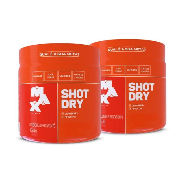 Pack 2X Shot Dry 150g