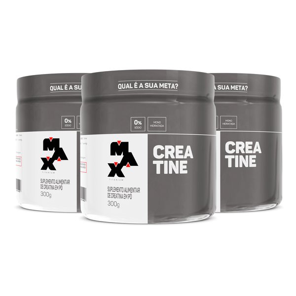 Pack 3x Creatina 300g