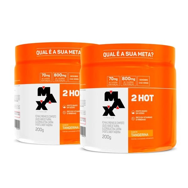 Pack 2x 2Hot 200g — Termogênico em Pó